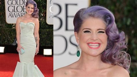 Why Kelly Osbourne has to keep her hair purple 